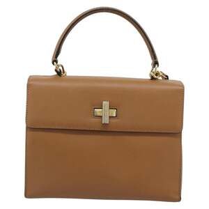 Celine Leather Classic Box Handbag Beige